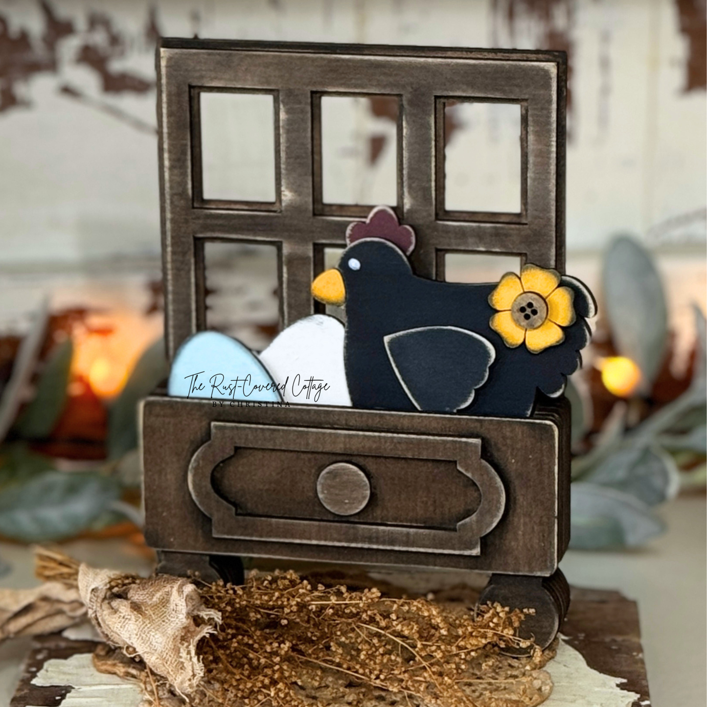 Farmhouse Cottage Drawer Insert