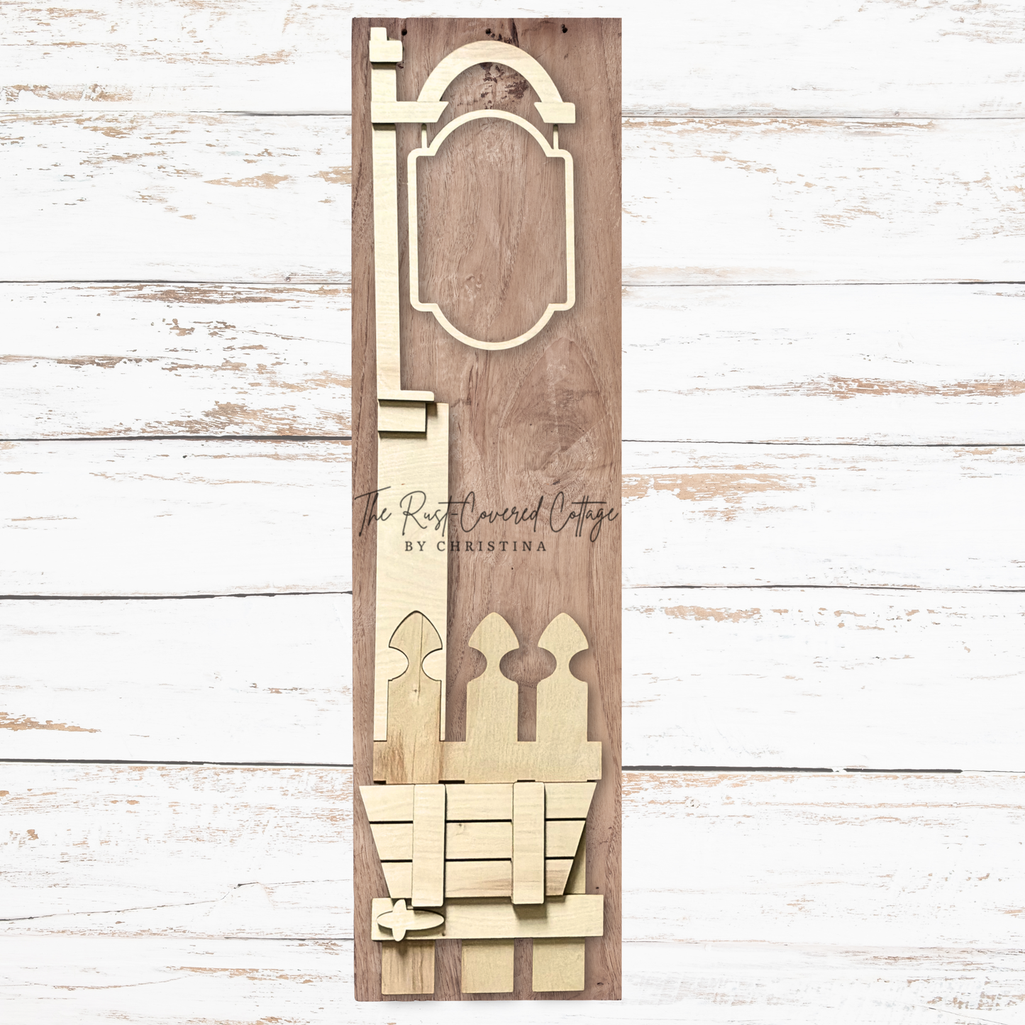 Fence Post Porch Leaner Base