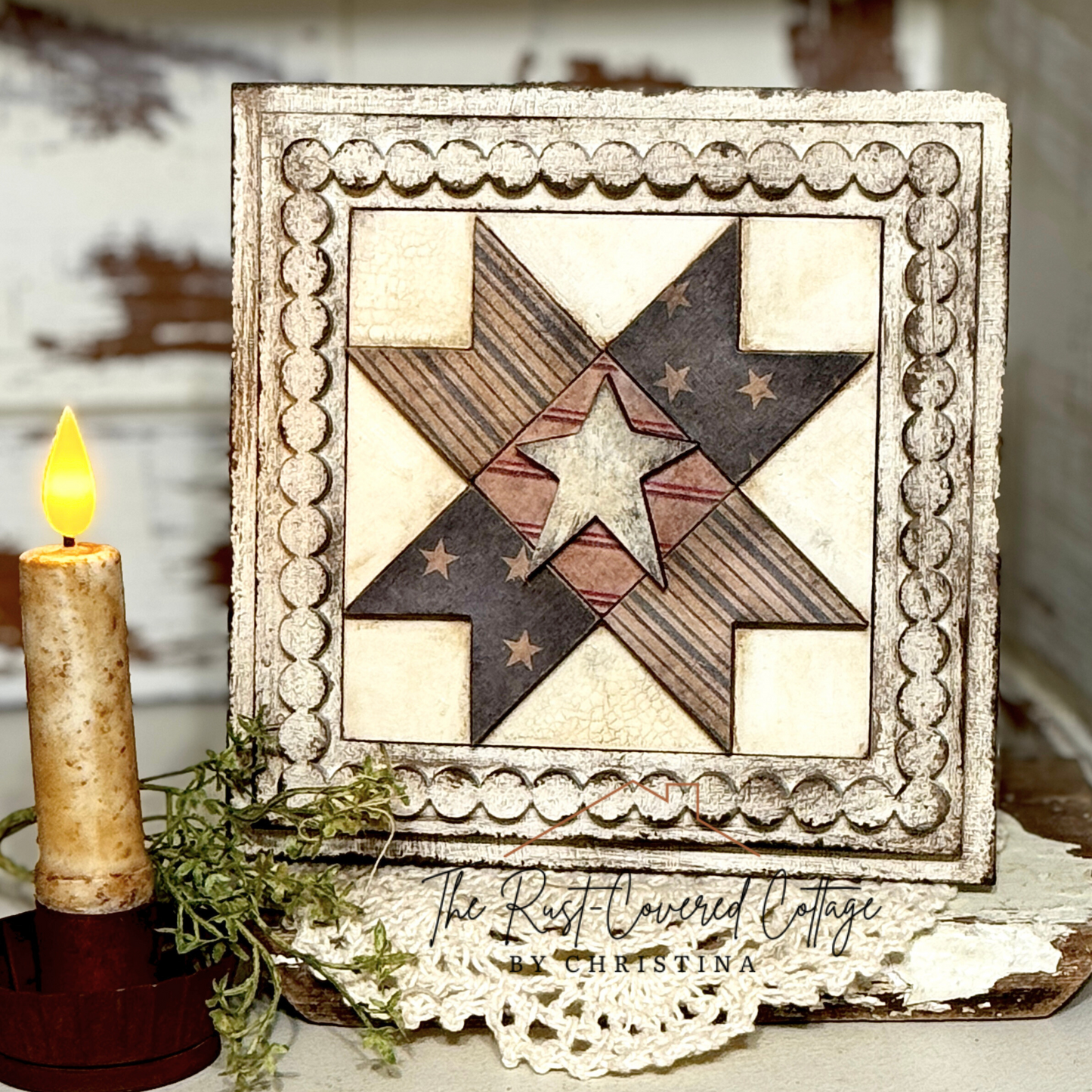 Beaded Interchangeable Frame | DIY Laser Cut Display – 1 to 4 Slot Options