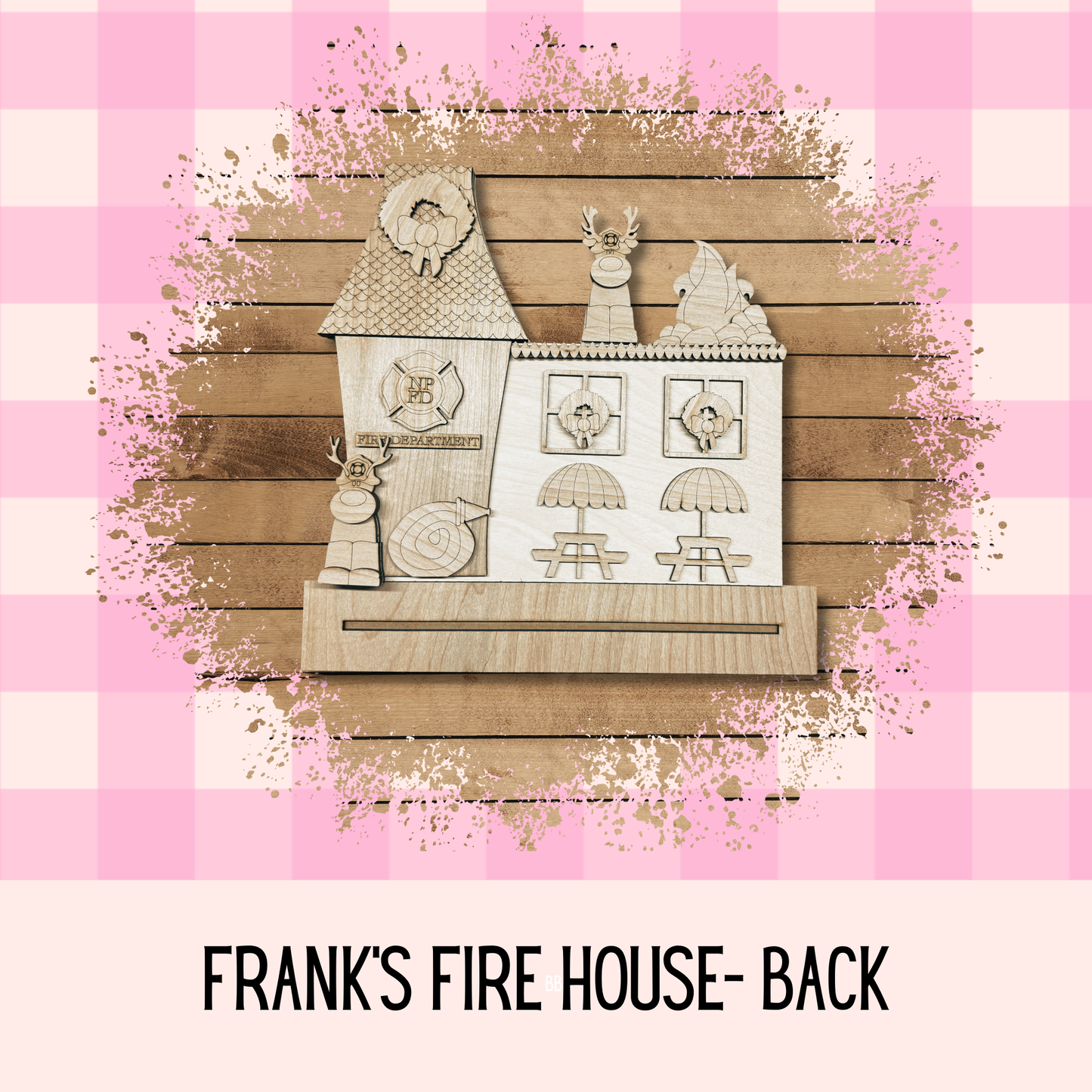 Frank's Fire House | Laser Cut | DIY Kit