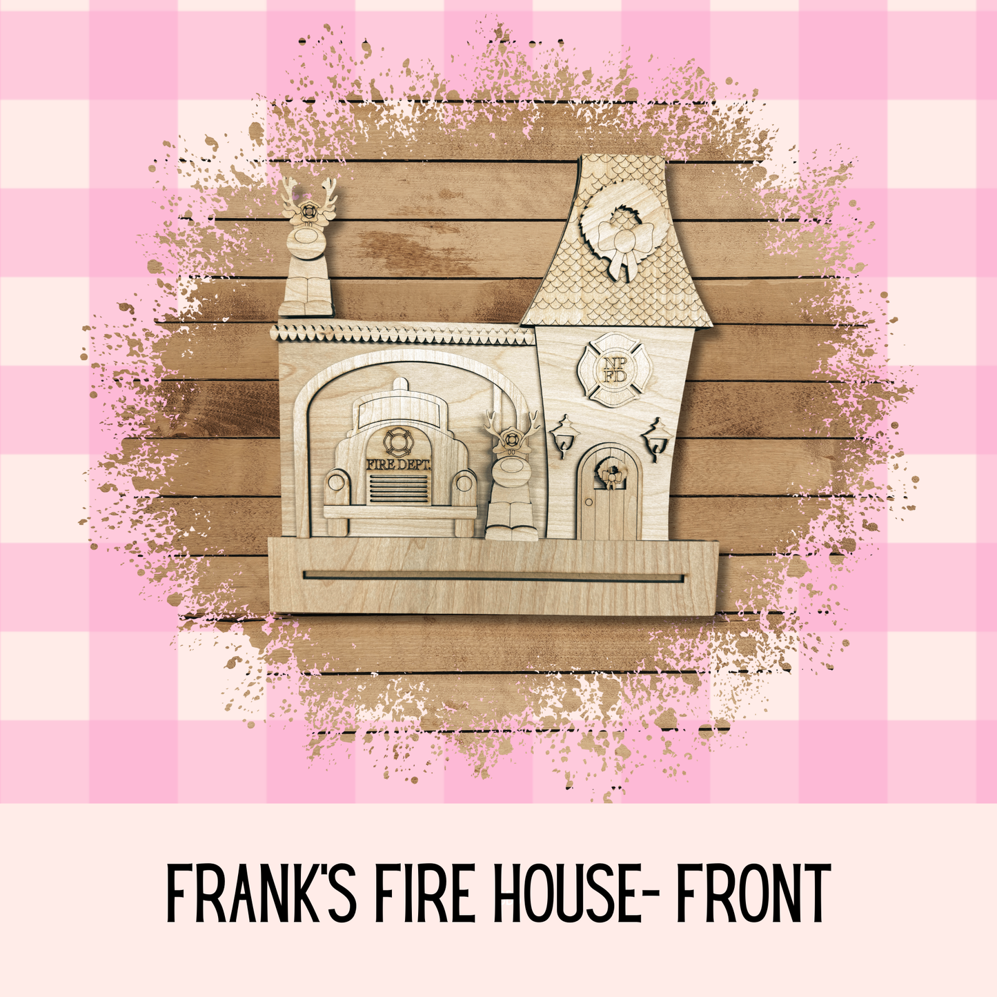 Frank's Fire House | Laser Cut | DIY Kit