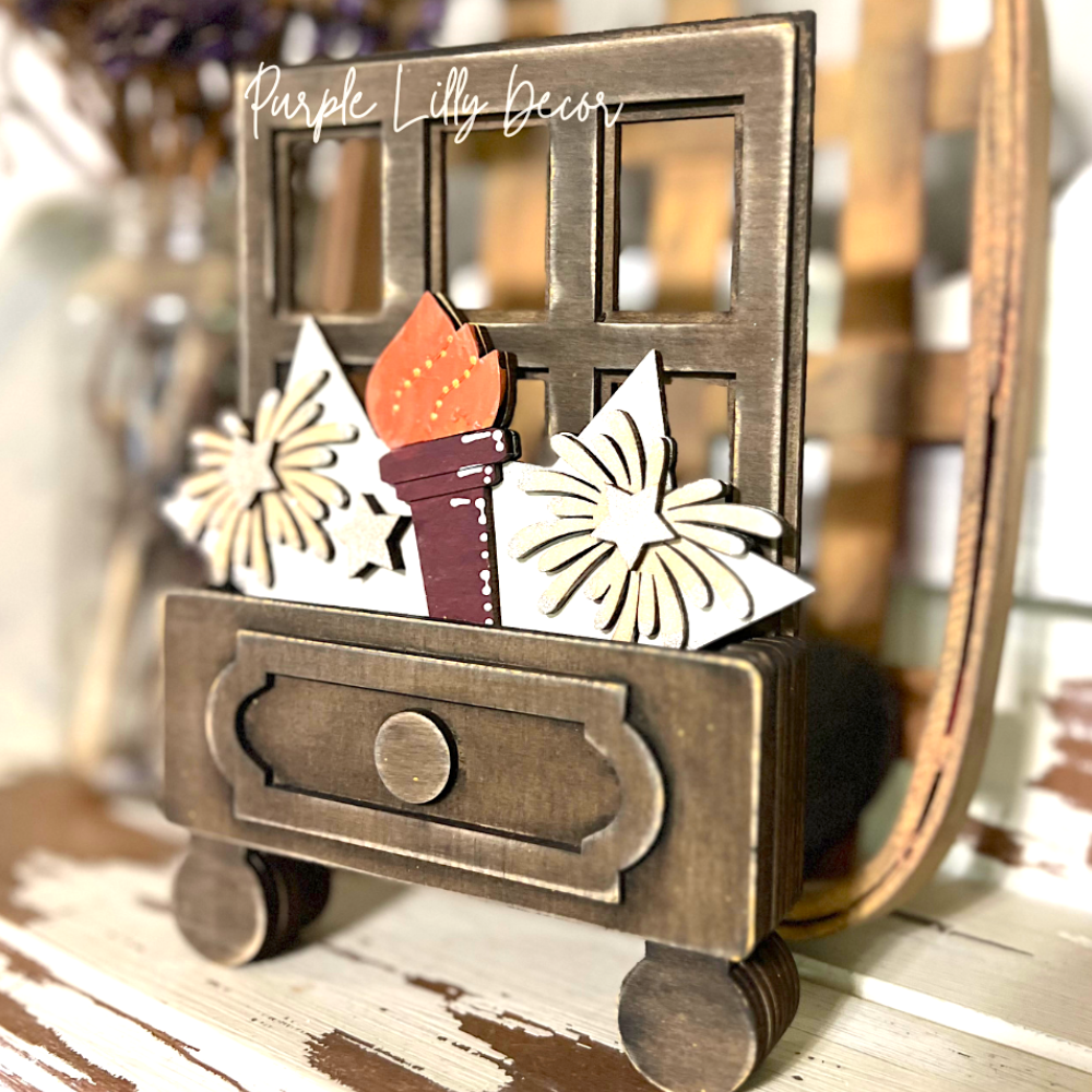 Fireworks Cottage Drawer Insert