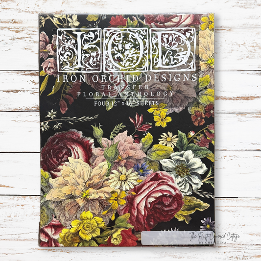 IOD Floral Anthology Transfer – New