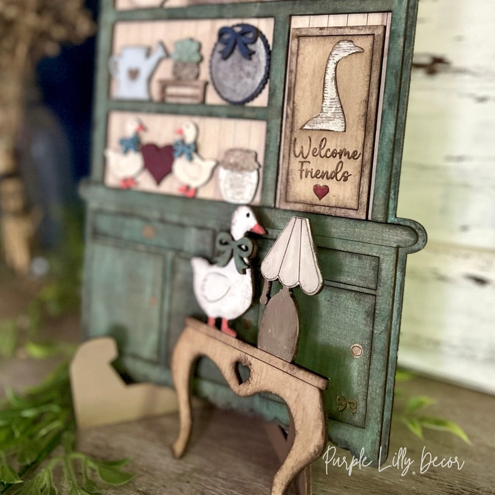 Porch Goose Hutch