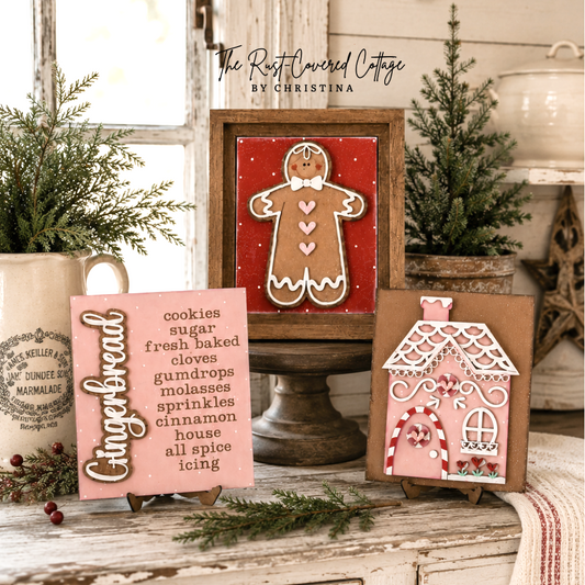 Gingerbread Sign Trio