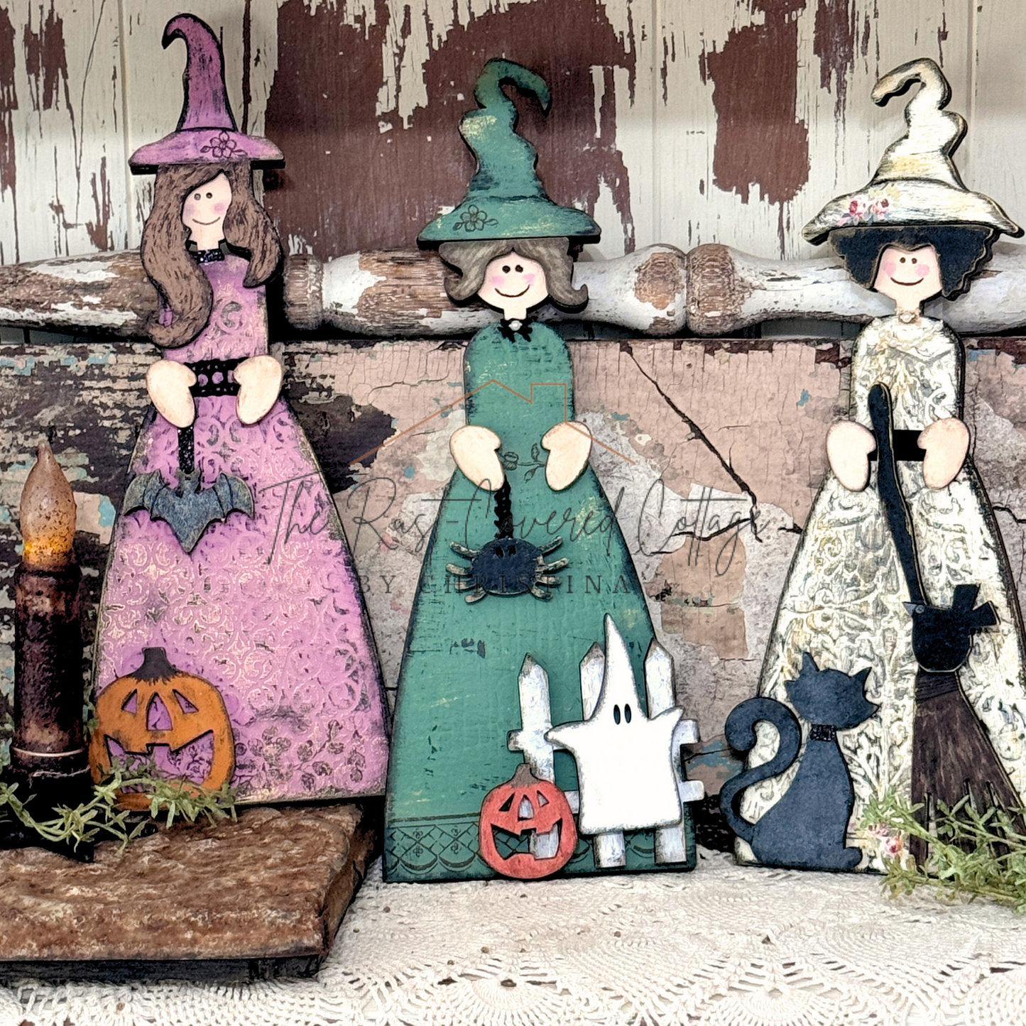 Good Witches| DIY Wood Kit| Halloween