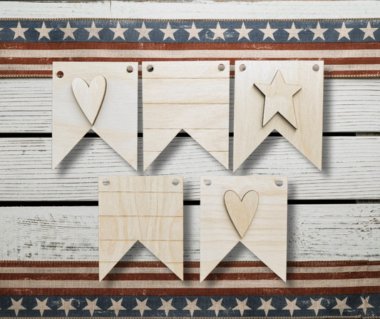 Americana Banner/ Garland