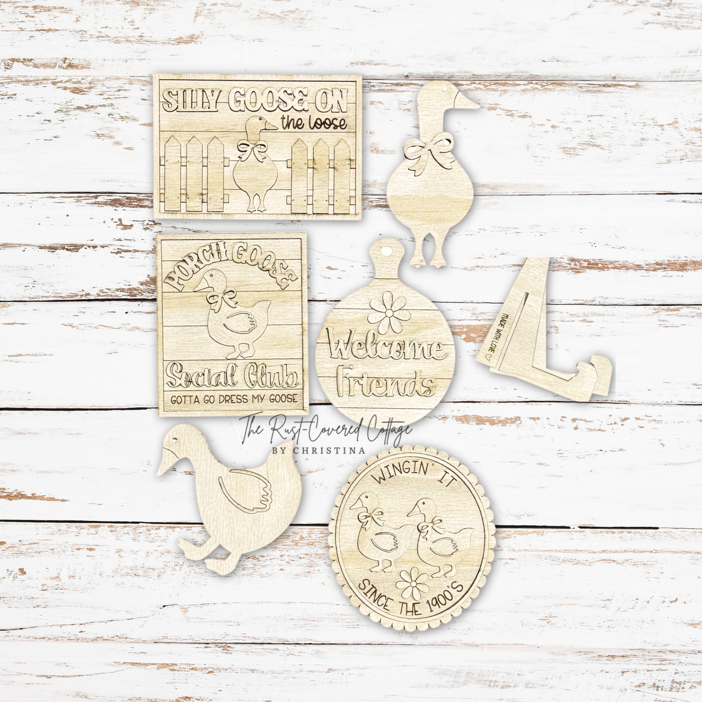 Goose Decor Set