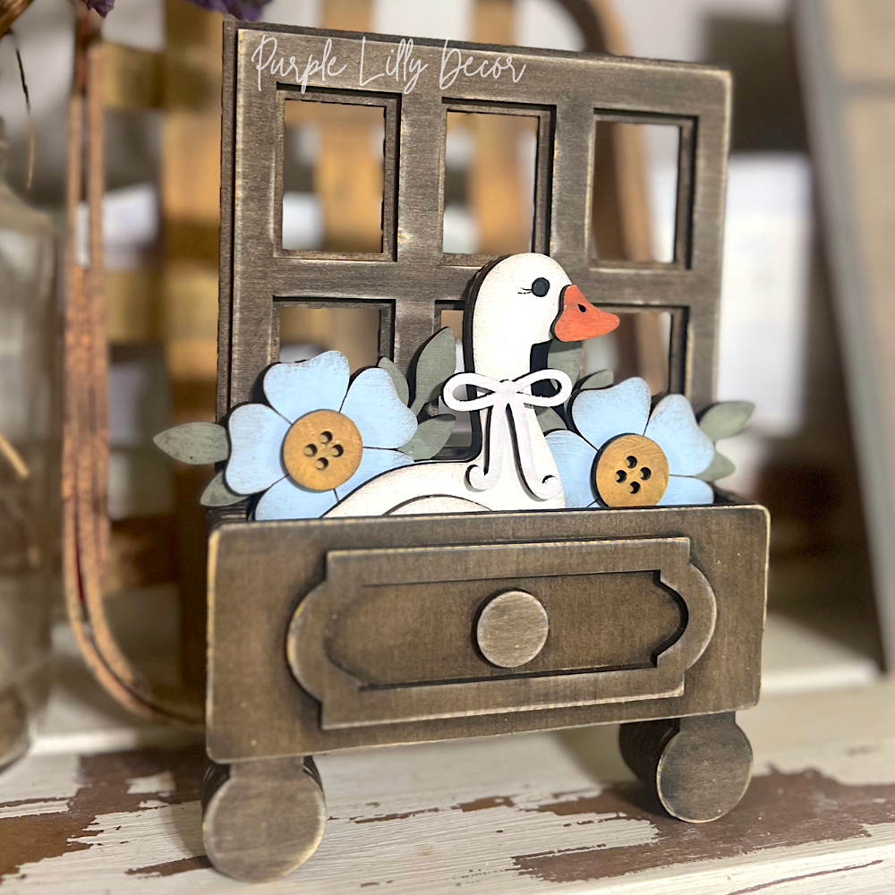 Goose Cottage Drawer Insert