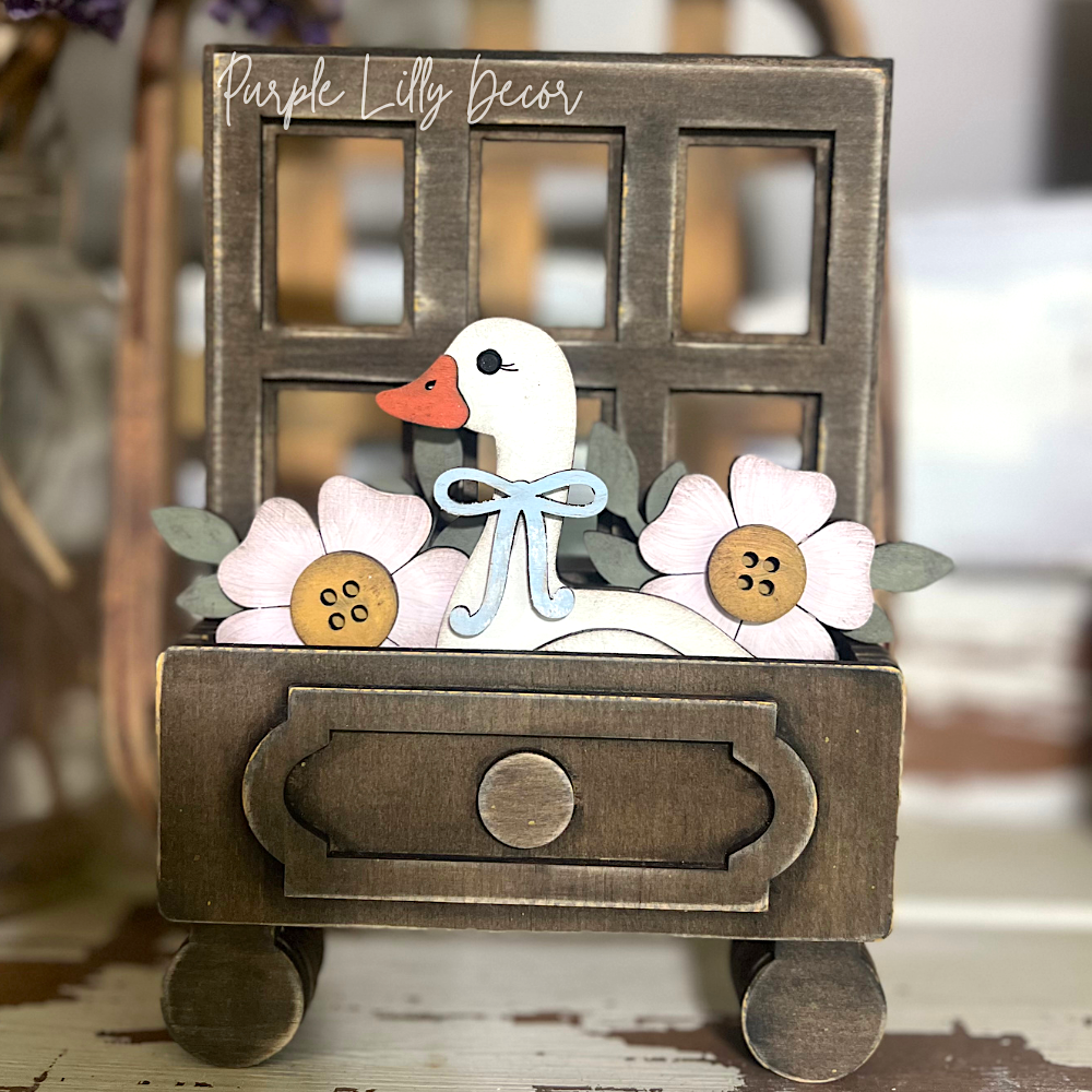 Goose Cottage Drawer Insert