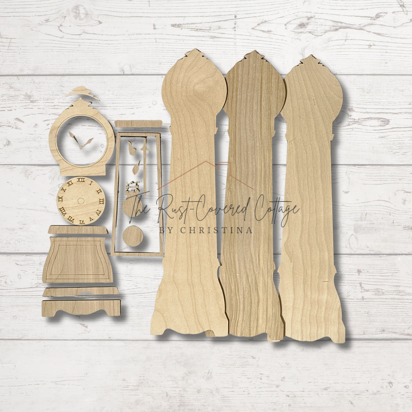 Grandfather Clock DIY Wood Kit