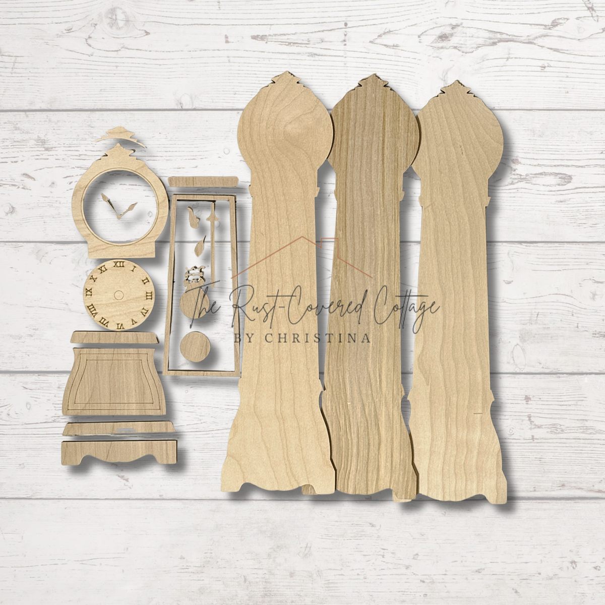 Grandfather Clock DIY Wood Kit – The Rust-Covered Cottage, LLC