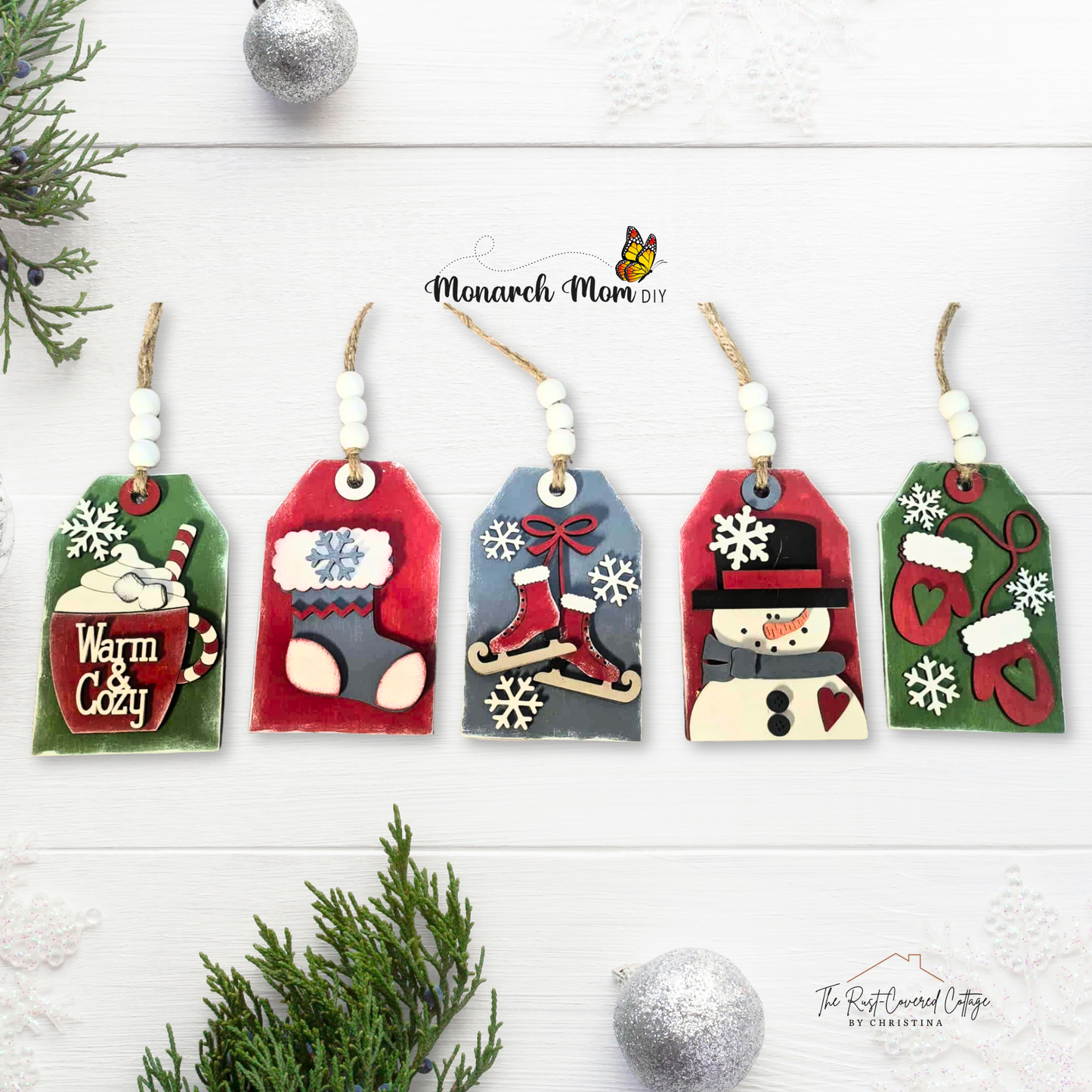 Holiday Ornament Gift Card Holders | DIY Christmas Decor