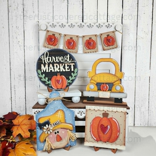 Harvest Pumpkin Decor Set