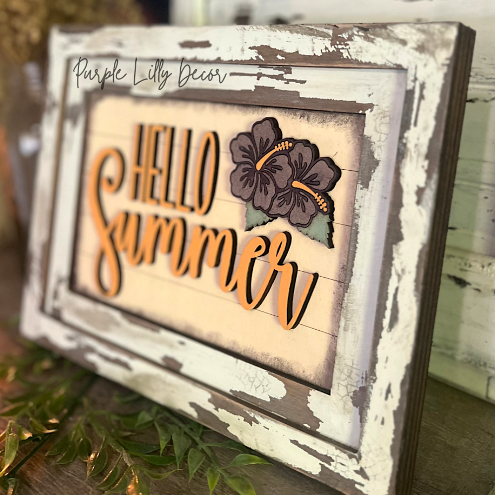 Hello Summer Insert