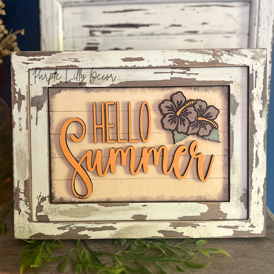 Hello Summer Insert