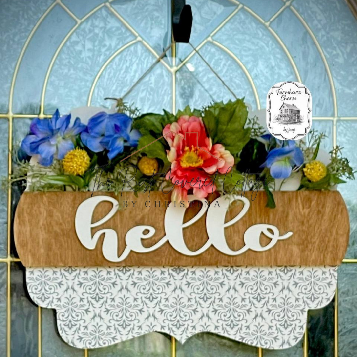 "Hello" & "Welcome" Sign Kit| DIY| Laser Wood Kit