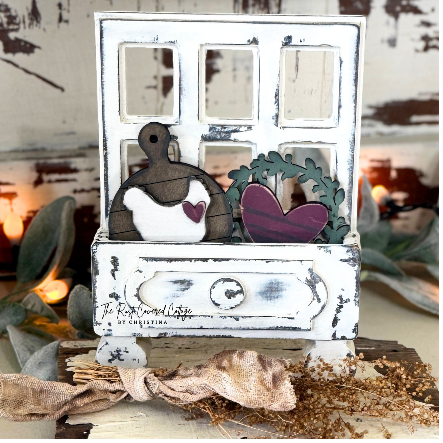 Home Sweet Home Cottage Drawer Insert