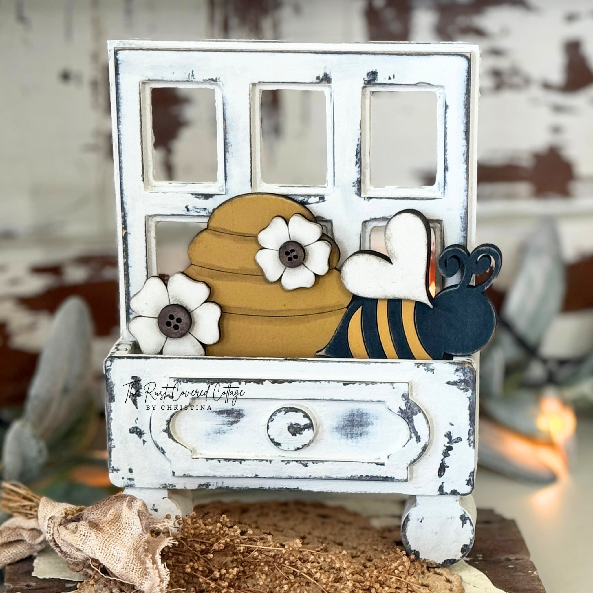 Honey Bee Cottage Drawer Insert | Cottage Drawer + Inserts – The Rust ...
