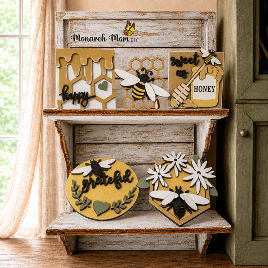 Honey Bee Decor Set