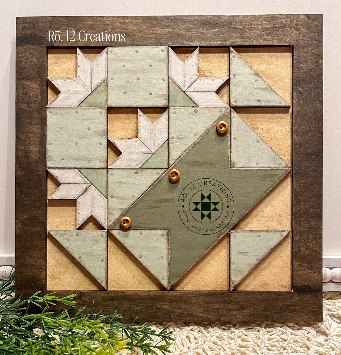 Vintage Basket of Lilies- Barn Quilt DIY Wood Kit