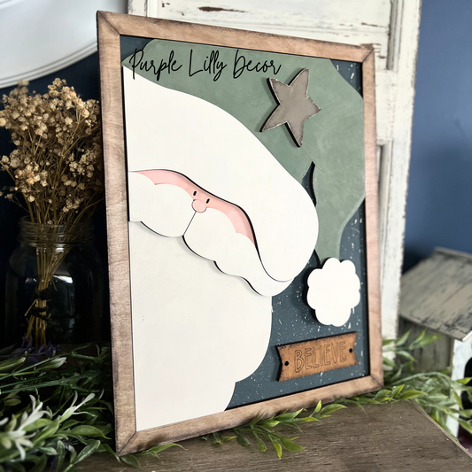 Santa Believe | DIY Wood Kit