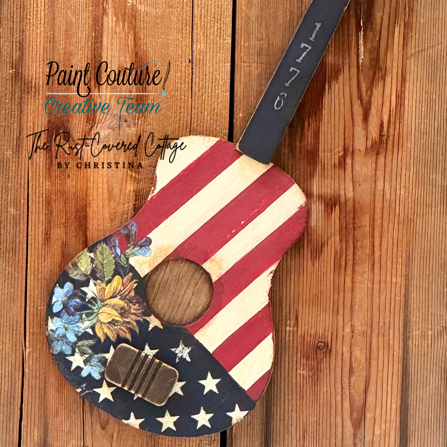 DIY Guitar Wood Kit | Laser Cut Birch | Musical Decor