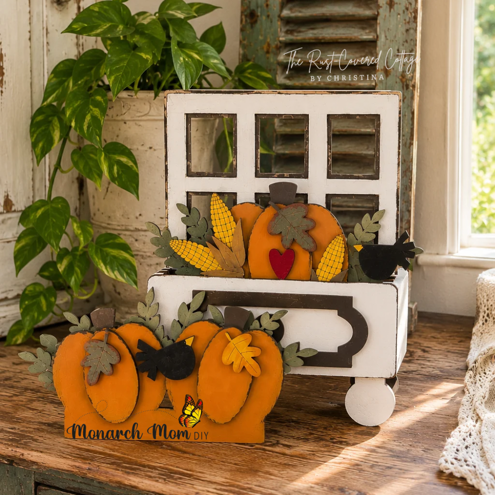 Thanksgiving Cottage Drawer Insert