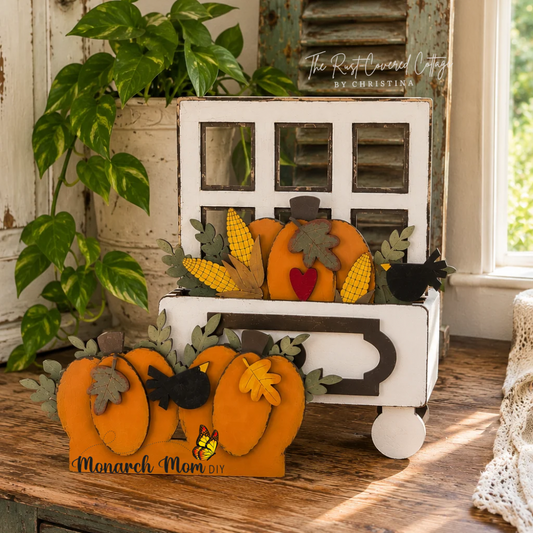 Thanksgiving Cottage Drawer Insert