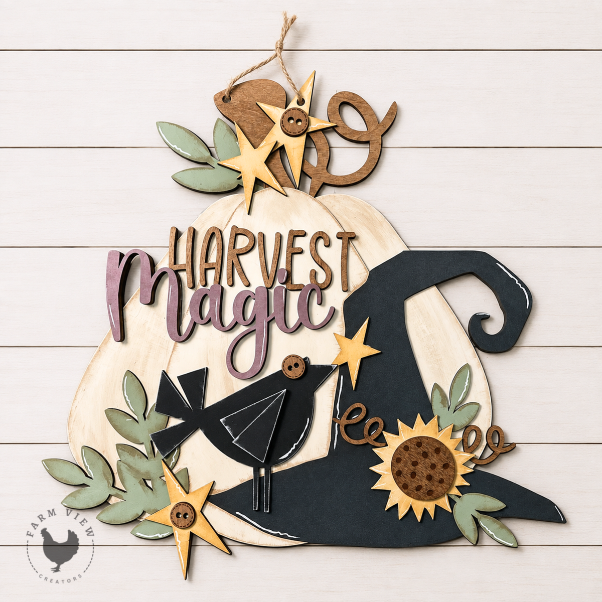 Harvest Magic Door Hanger