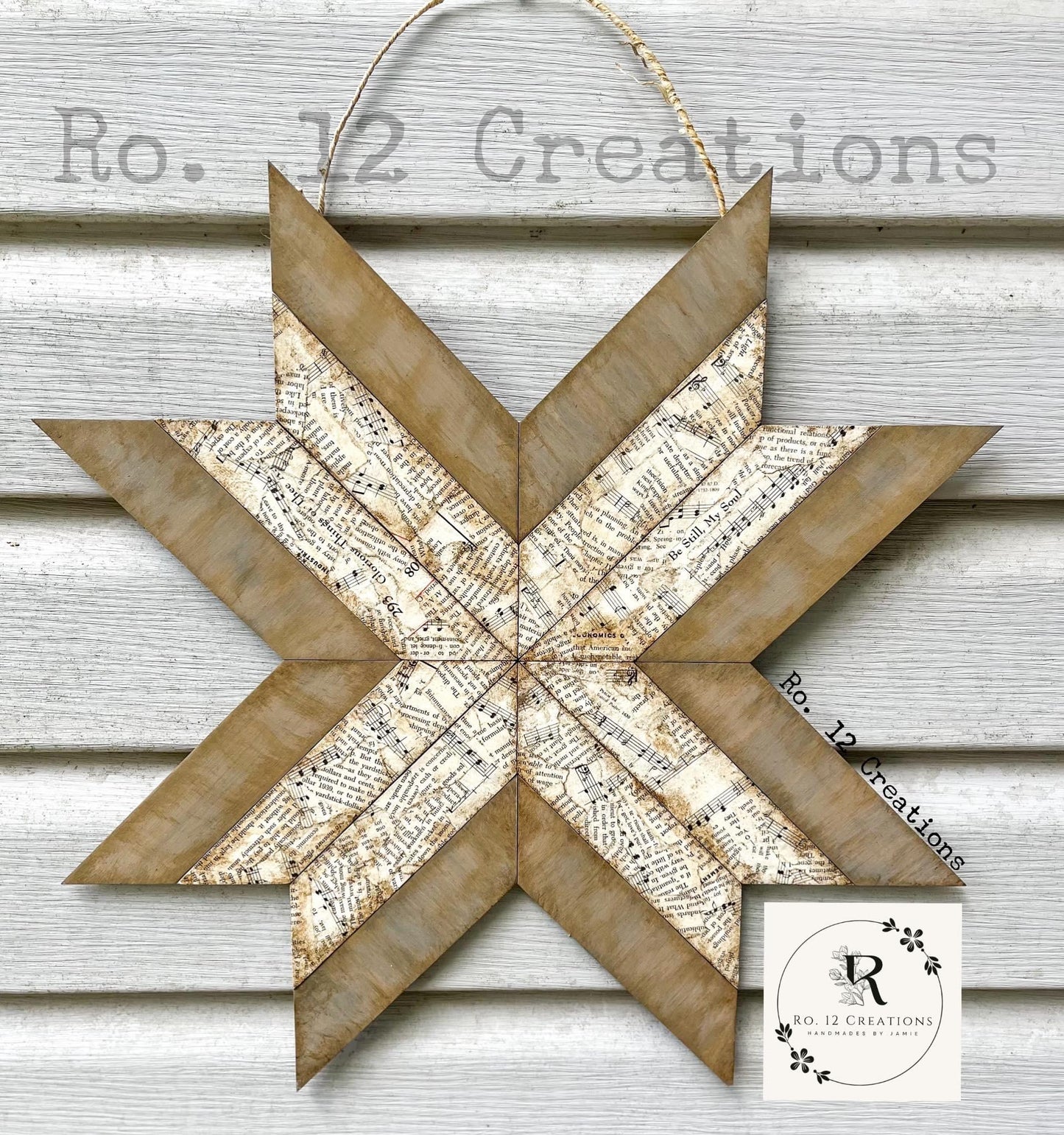 Barn Star Door Hanger