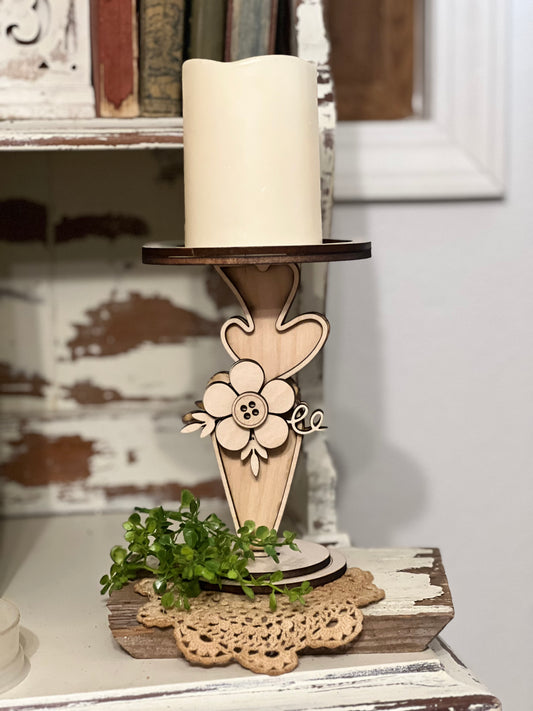 Carrot Candle Holder