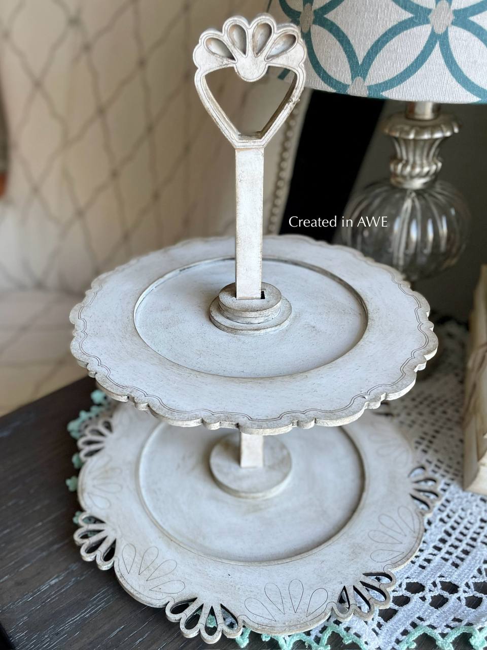 Charger Plate Tiered Tray