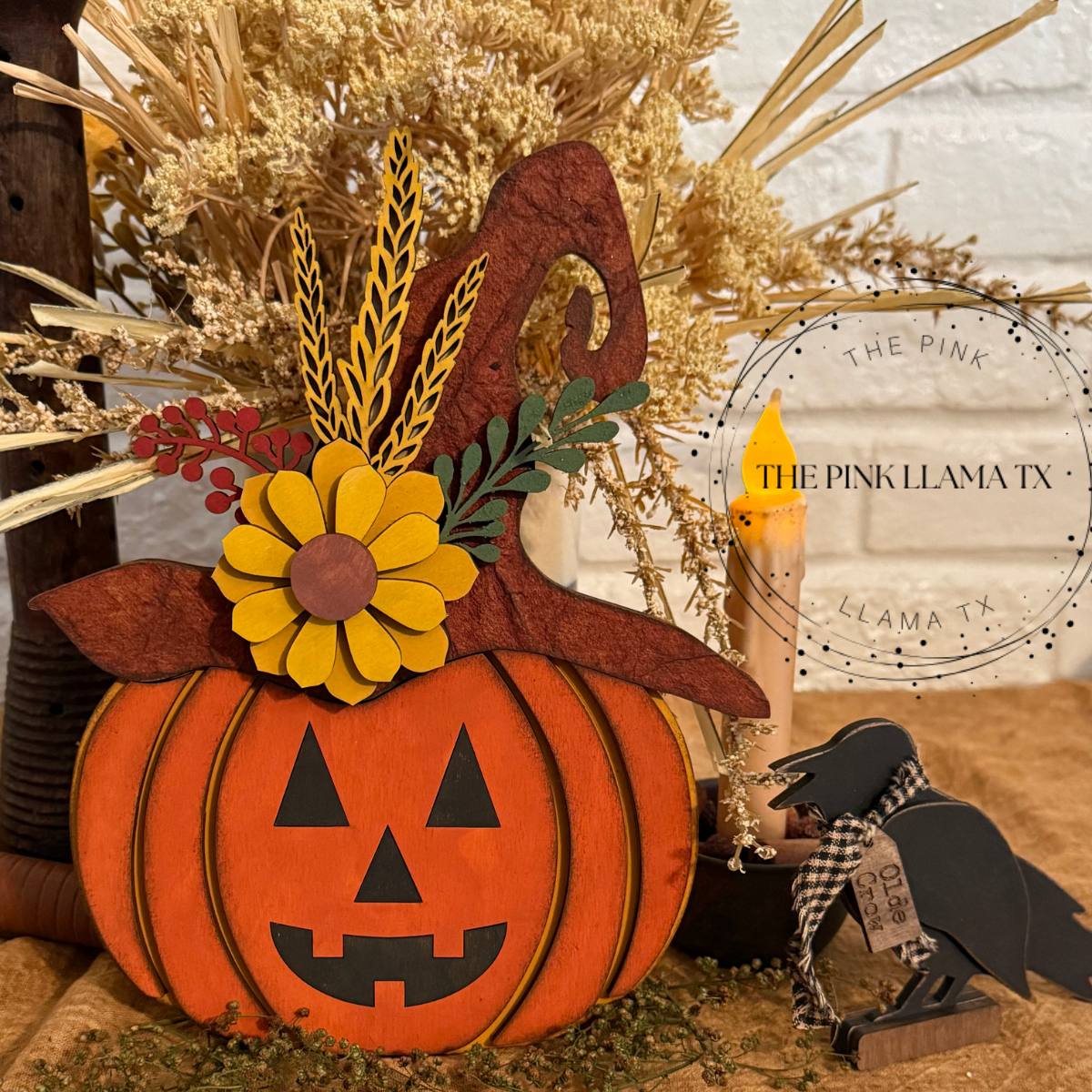 Pumpkin Wood Kit| Farmhouse Fall Decor| DIY Laser Cut