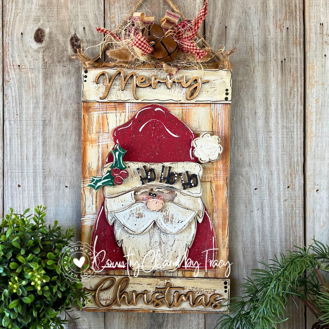 Santa Pallet Sign | DIY | Wood Kit