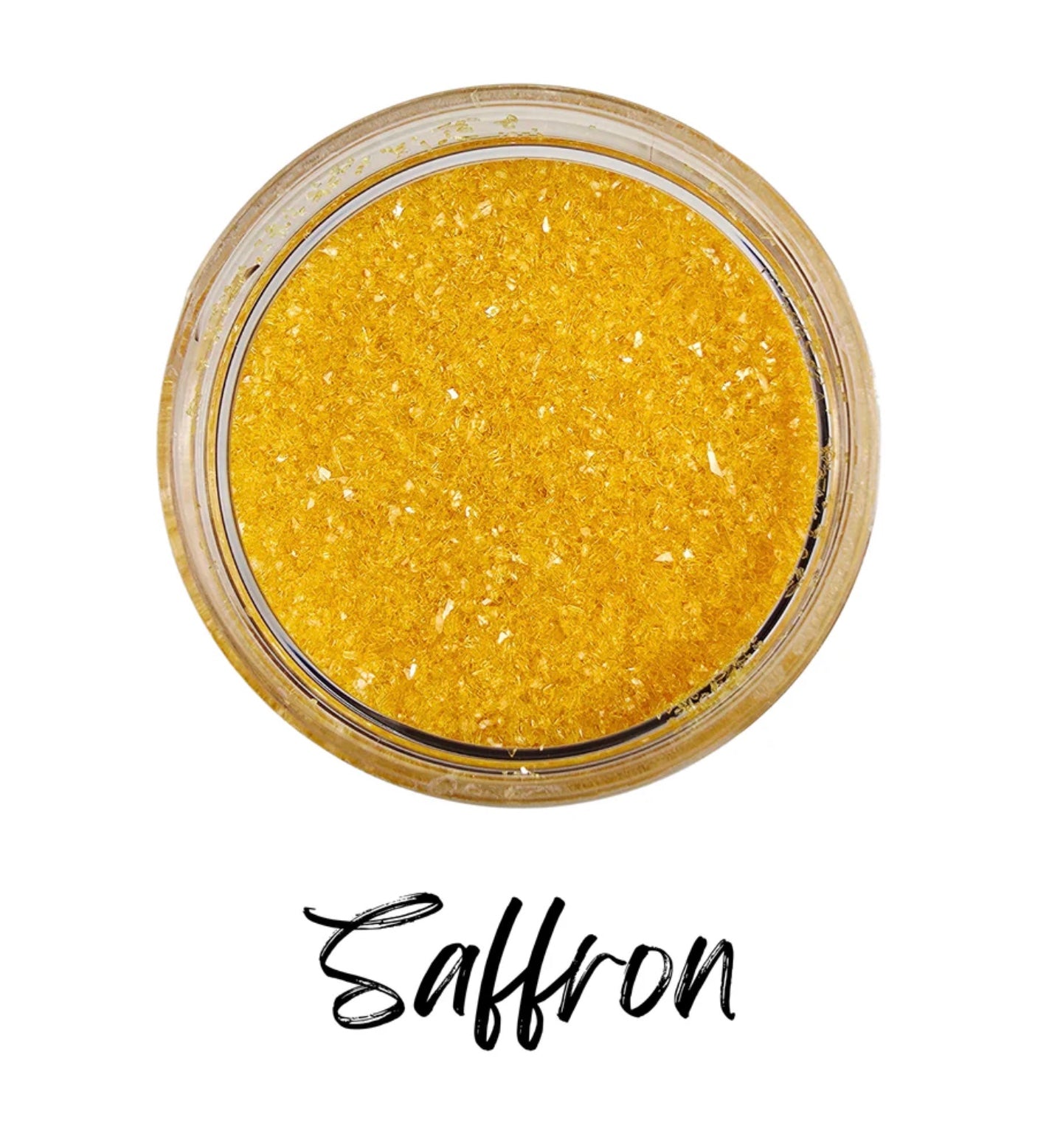 Saffron German Glass Glitter | Paint Couture