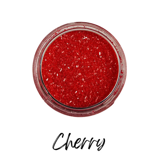 Cherry German Glass Glitter | Paint Couture