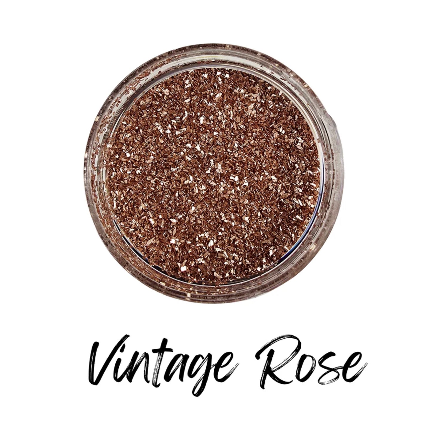 Vintage Rose German Glass Glitter | Paint Couture