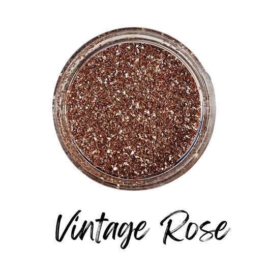 Vintage Rose German Glass Glitter | Paint Couture