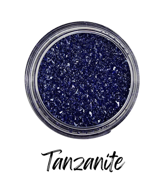 Tanzanite German Glass Glitter | Paint Couture
