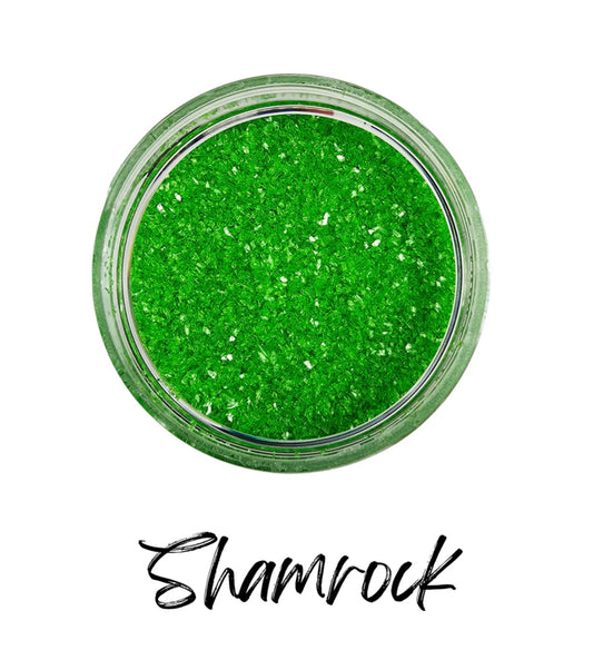 Shamrock German Glass Glitter | Paint Couture