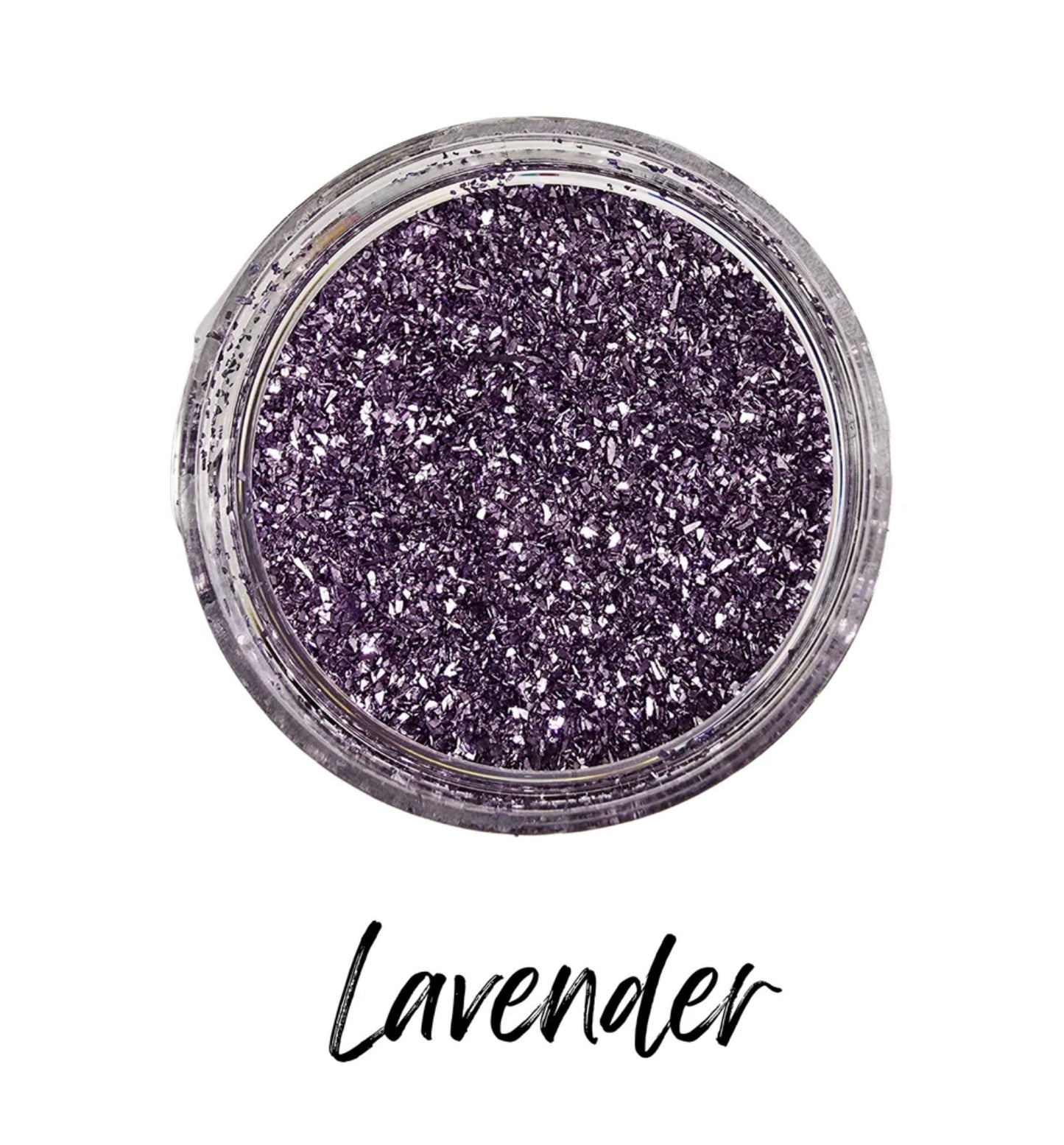 Lavender German Glass Glitter | Paint Couture