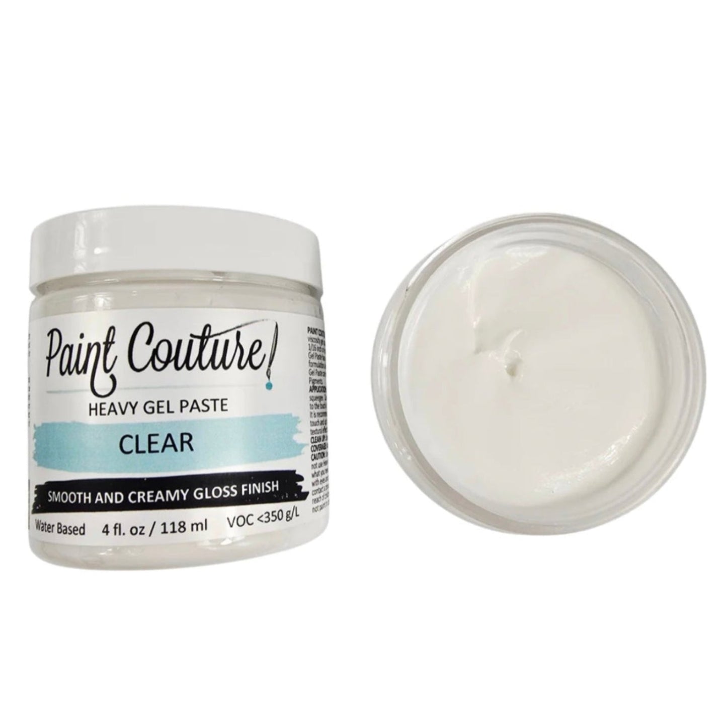 Clear Heavy Gel Paste | Paint Couture
