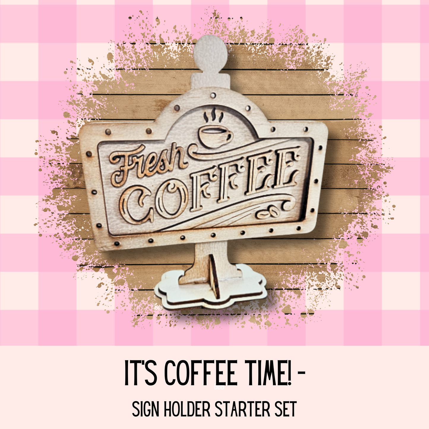 It's Coffee Time! | DIY Wood Kit