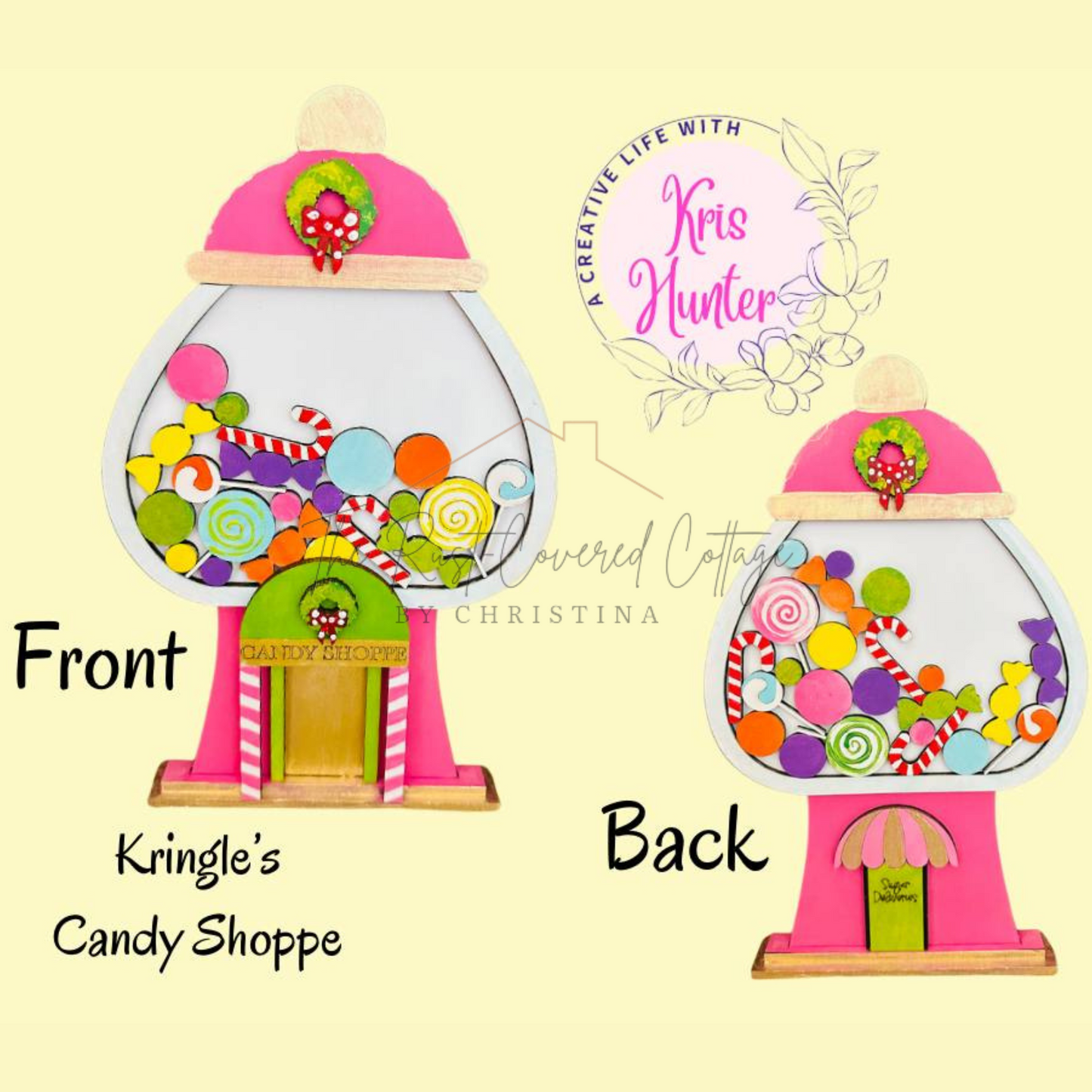 Kringle's Candy Shoppe- DIY Wood Kit