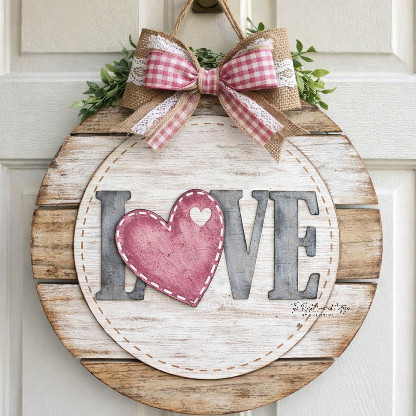 LOVE Pallet Door Hanger – DIY Wood Kit – Laser Cut 1/4" Birch