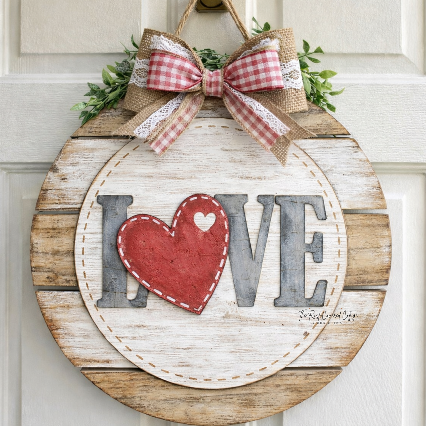 LOVE Pallet Door Hanger – DIY Wood Kit – Laser Cut 1/4" Birch