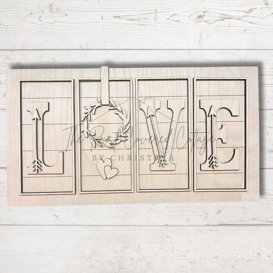 LOVE Sign |DIY Wood Kit