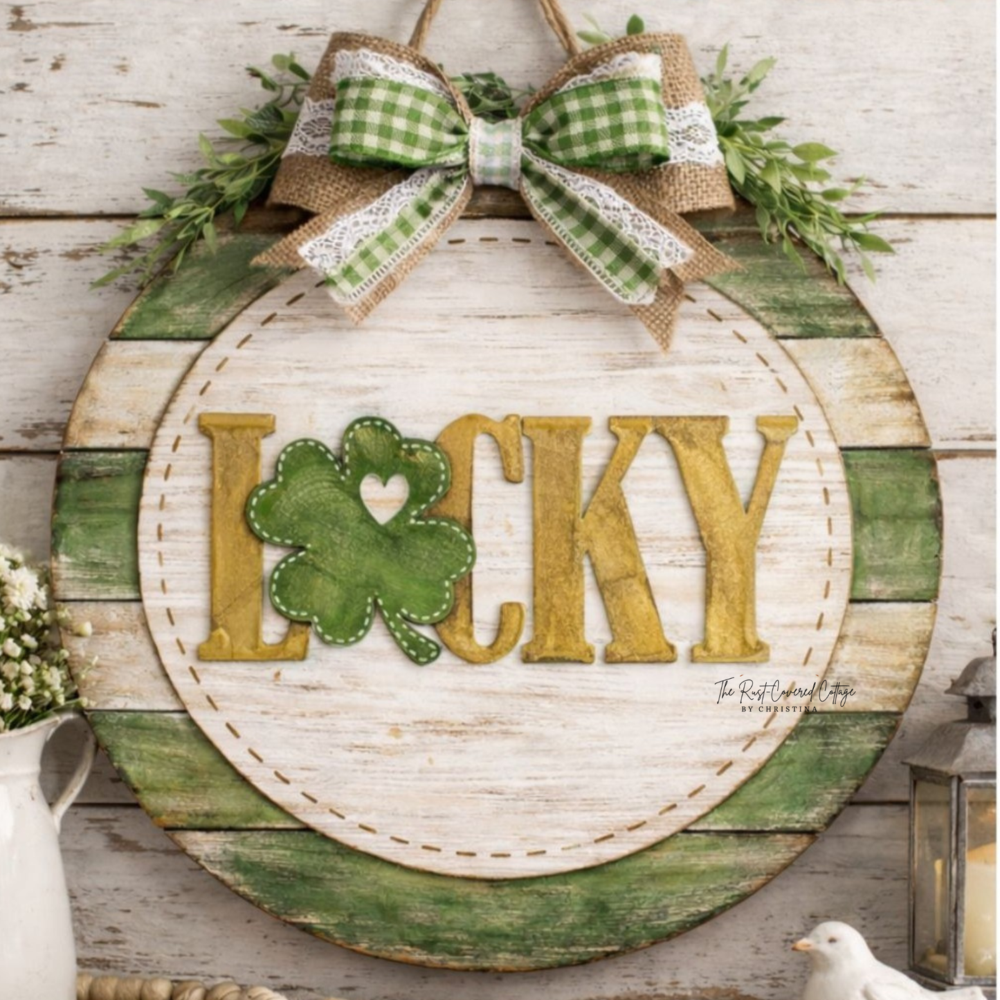 LUCKY Pallet Door Hanger – DIY Wood Kit – Laser Cut 1/4" Birch