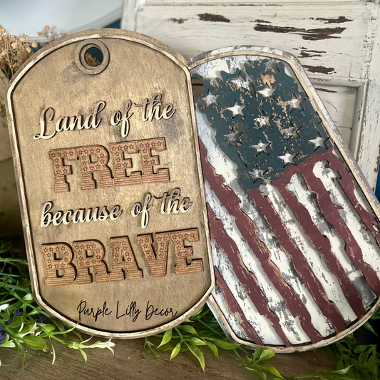 Military Door Tag